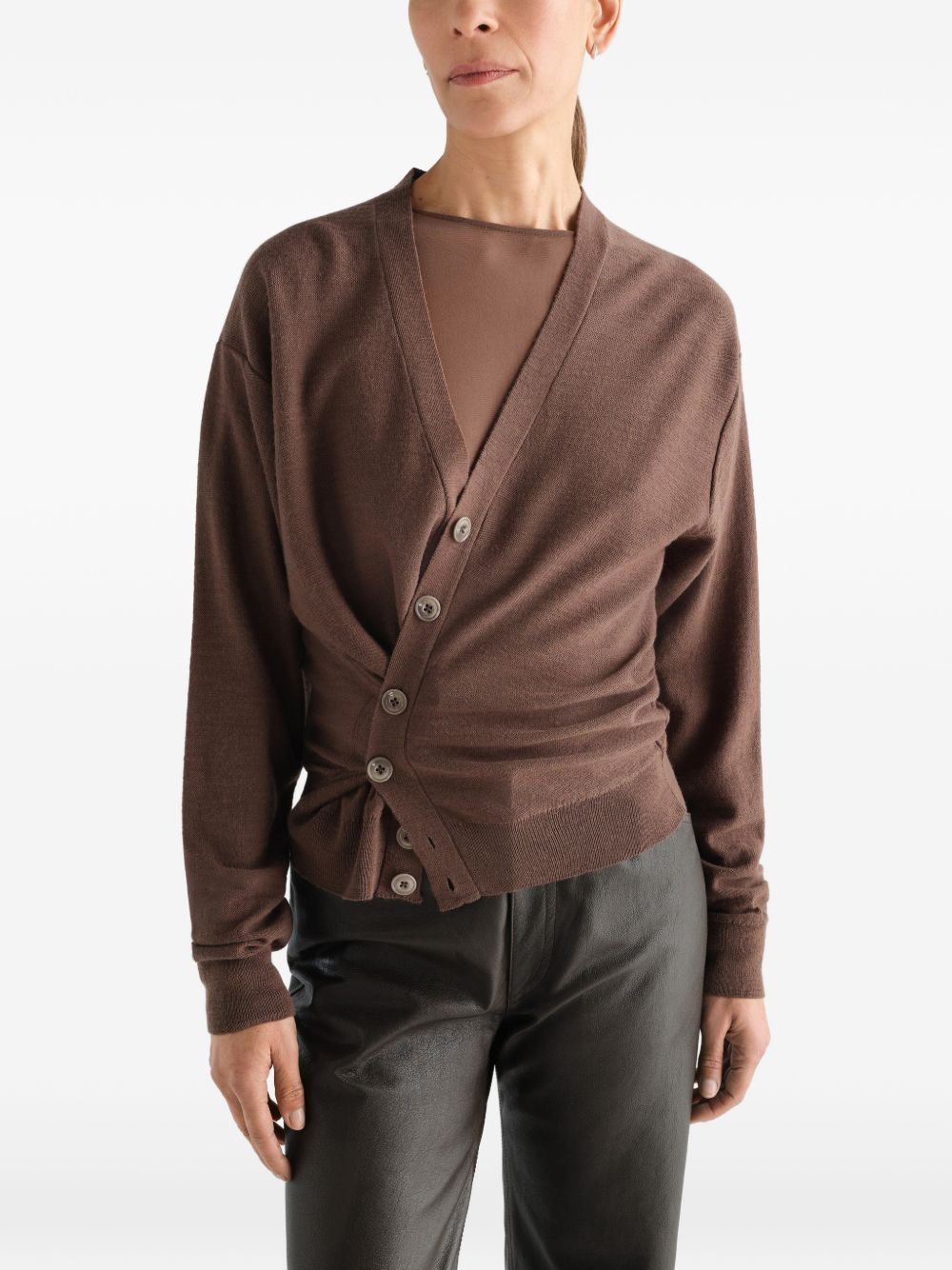LEMAIRE Lemaire Women Wool Blend Twisted Cardigan