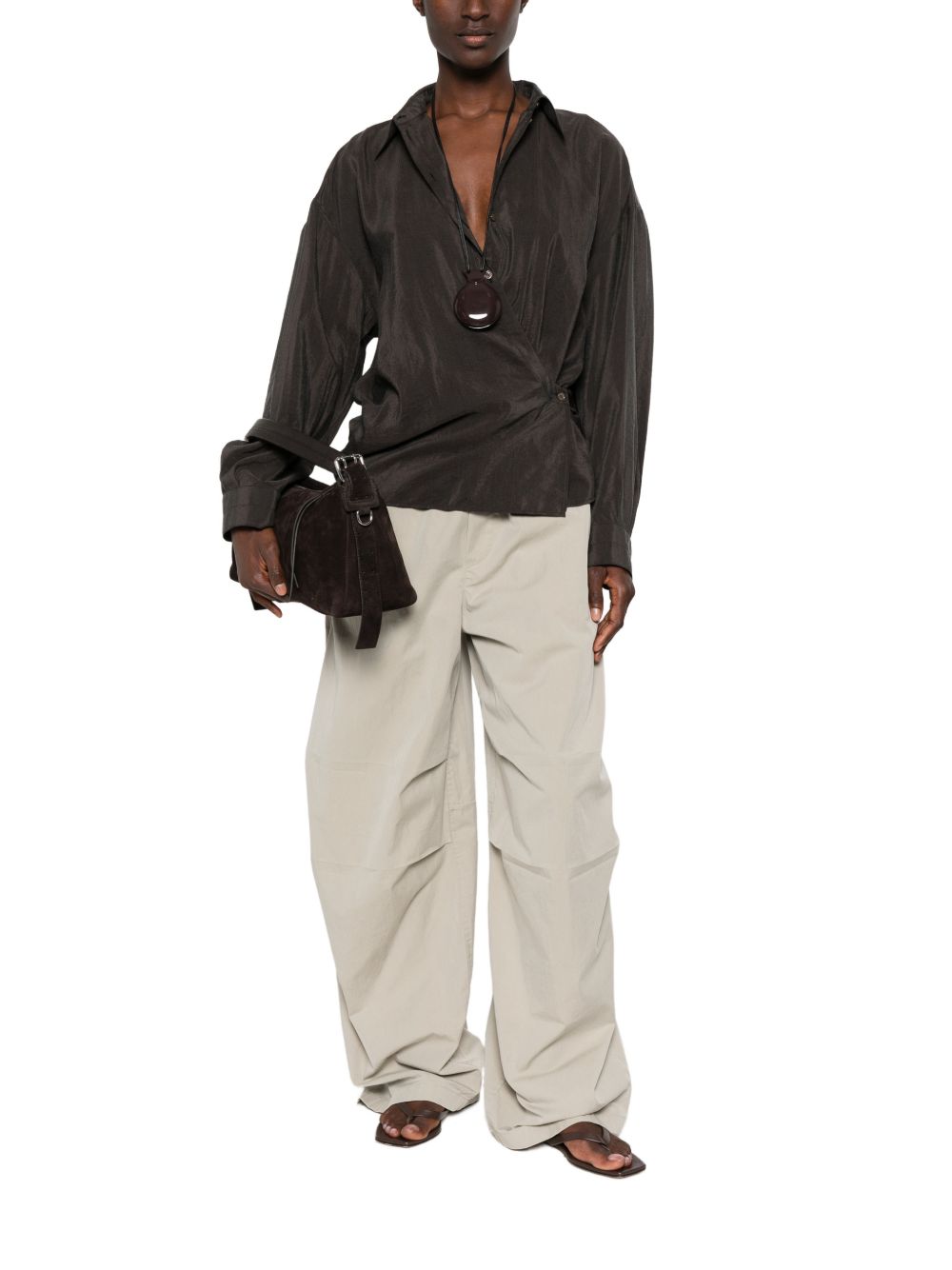 Lemaire Women Silk Twisted Shirt