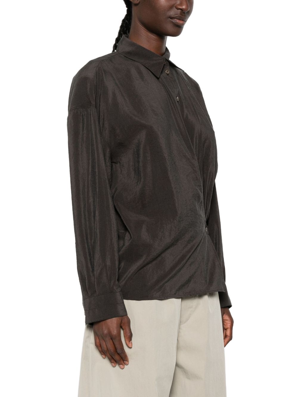 Lemaire Women Silk Twisted Shirt