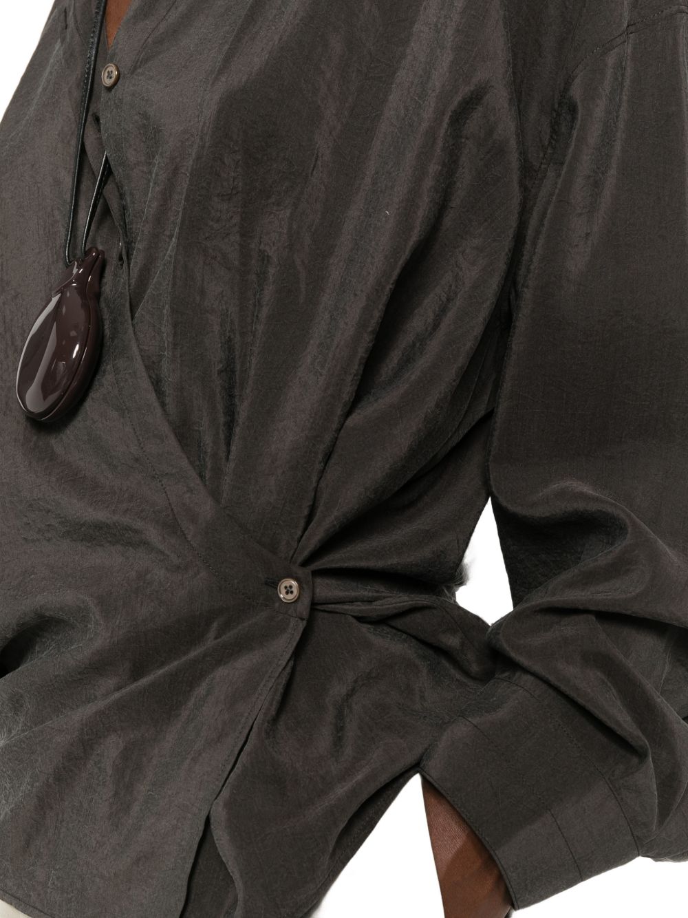 Lemaire Women Silk Twisted Shirt