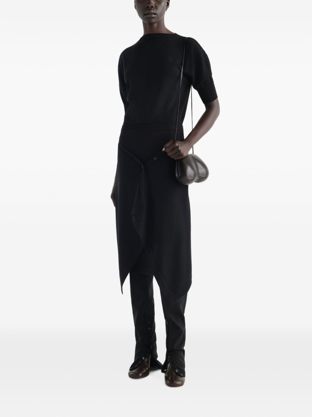 LEMAIRE Lemaire Women Wool Blend Midi Skirt
