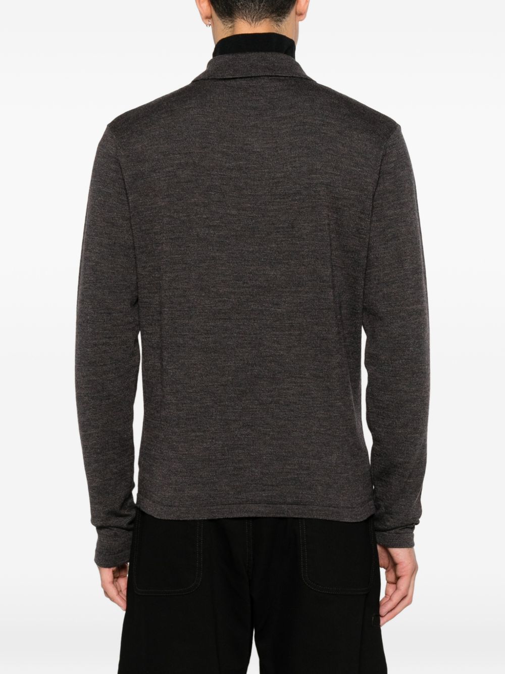 Lemaire Men Wool Polo Shirt
