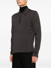 Lemaire Men Wool Polo Shirt