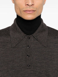 Lemaire Men Wool Polo Shirt