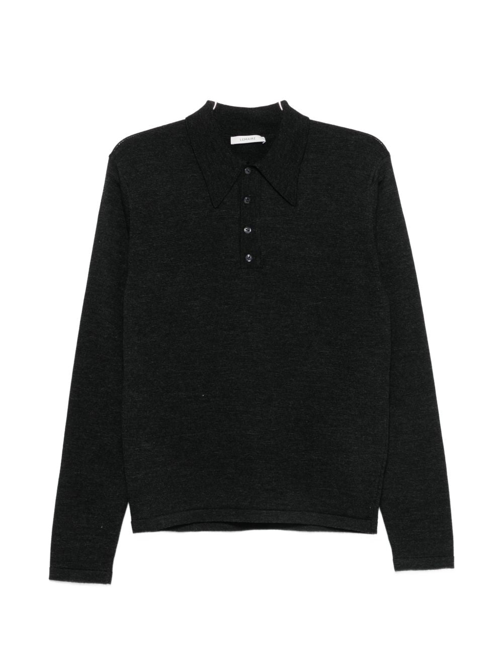 Lemaire Men Wool Polo Shirt