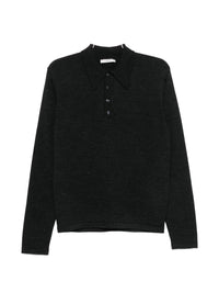 Lemaire Men Wool Polo Shirt