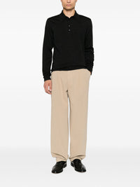 Lemaire Men Wool Polo Shirt