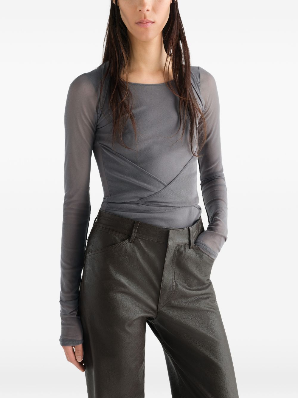 Lemaire Women Ballerina Knotted Top