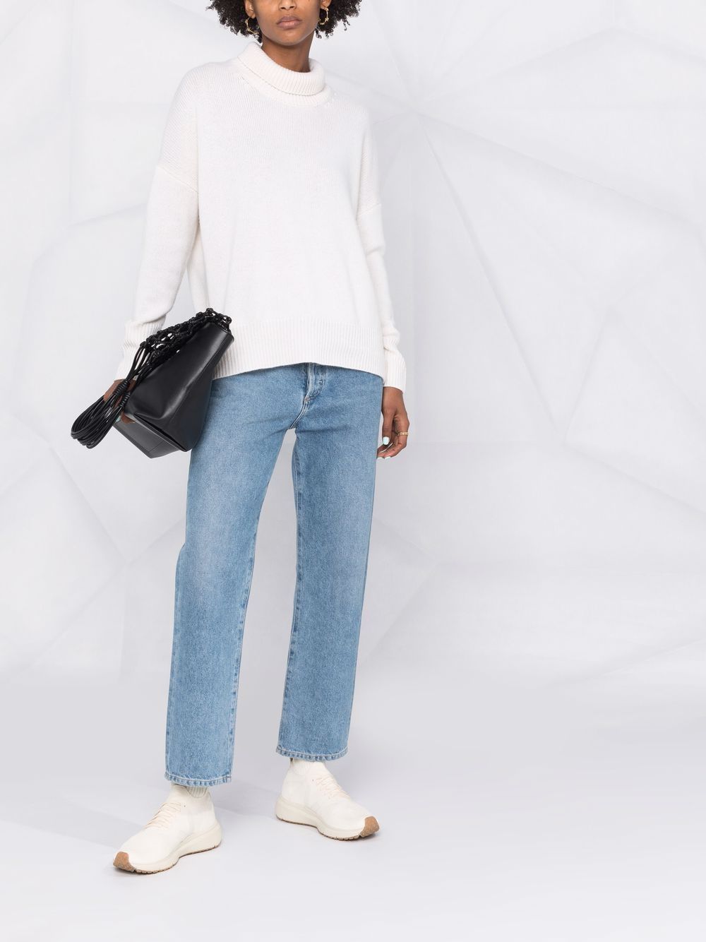 Lisa Yang Women Heidi Cashmere Turtle-Neck Sweater