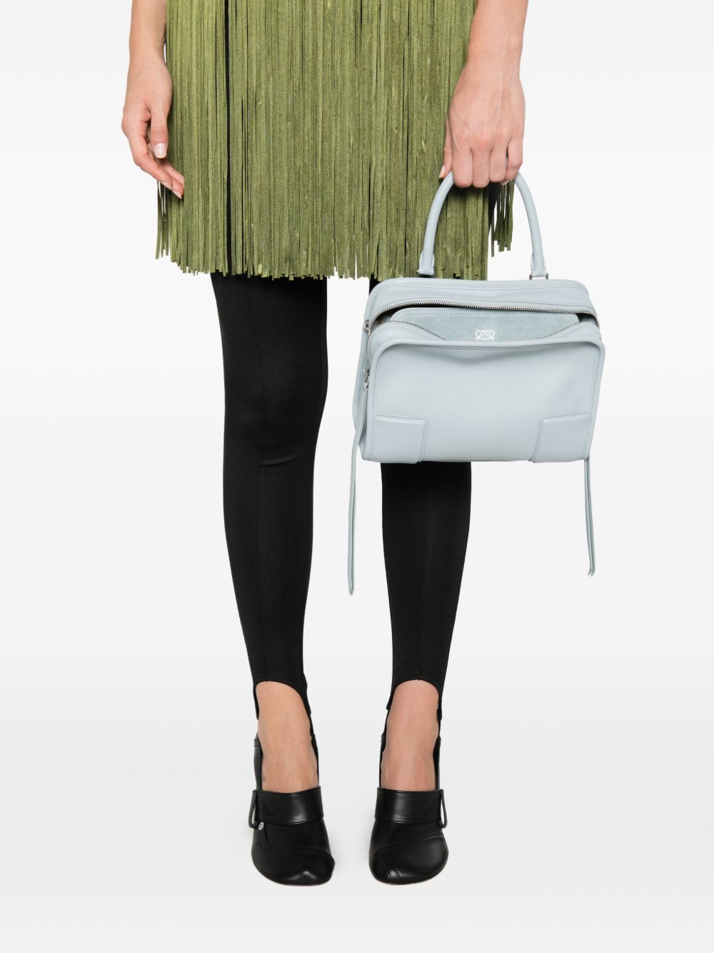 Loewe Women Amazona 180 Small Leather Handbag