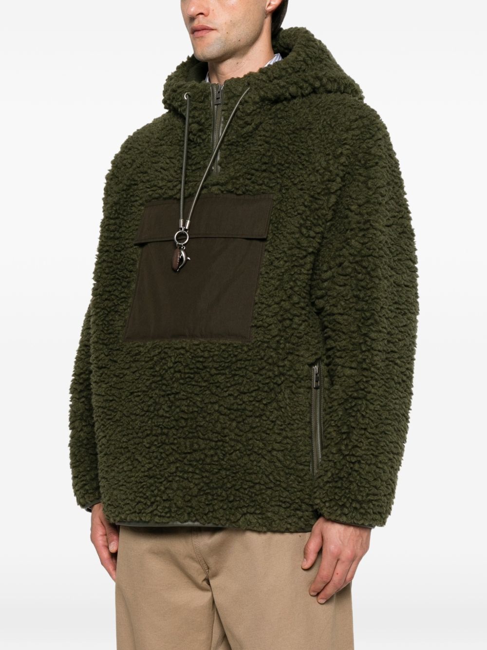 Loewe Men Wool Blend Blouson Jacket