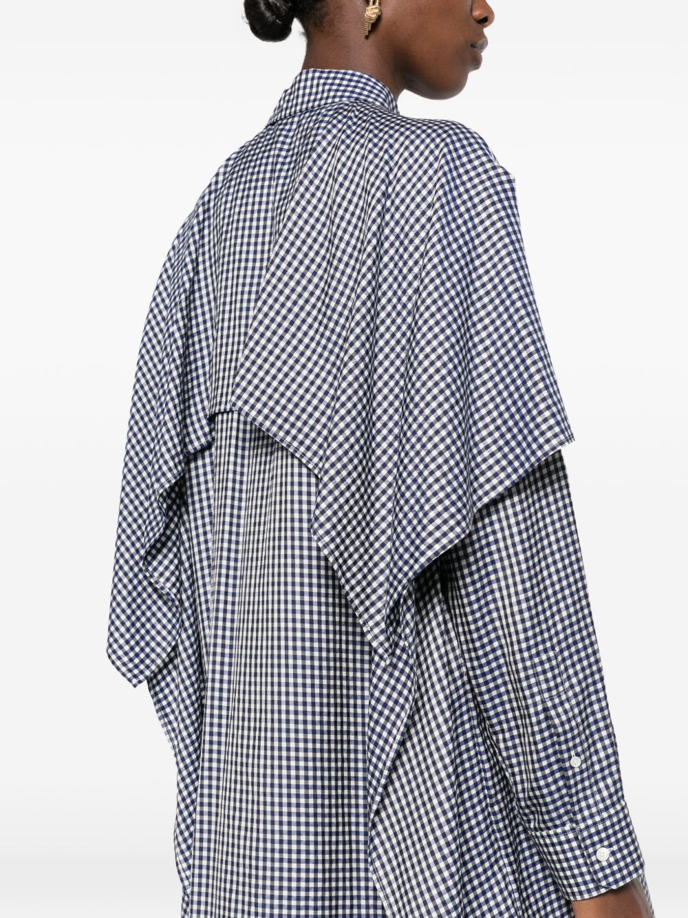 Loewe Women Silk Caped Dress