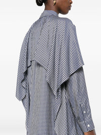 Loewe Women Silk Caped Dress
