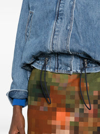 Loewe Women Drawstring Denim Jacket