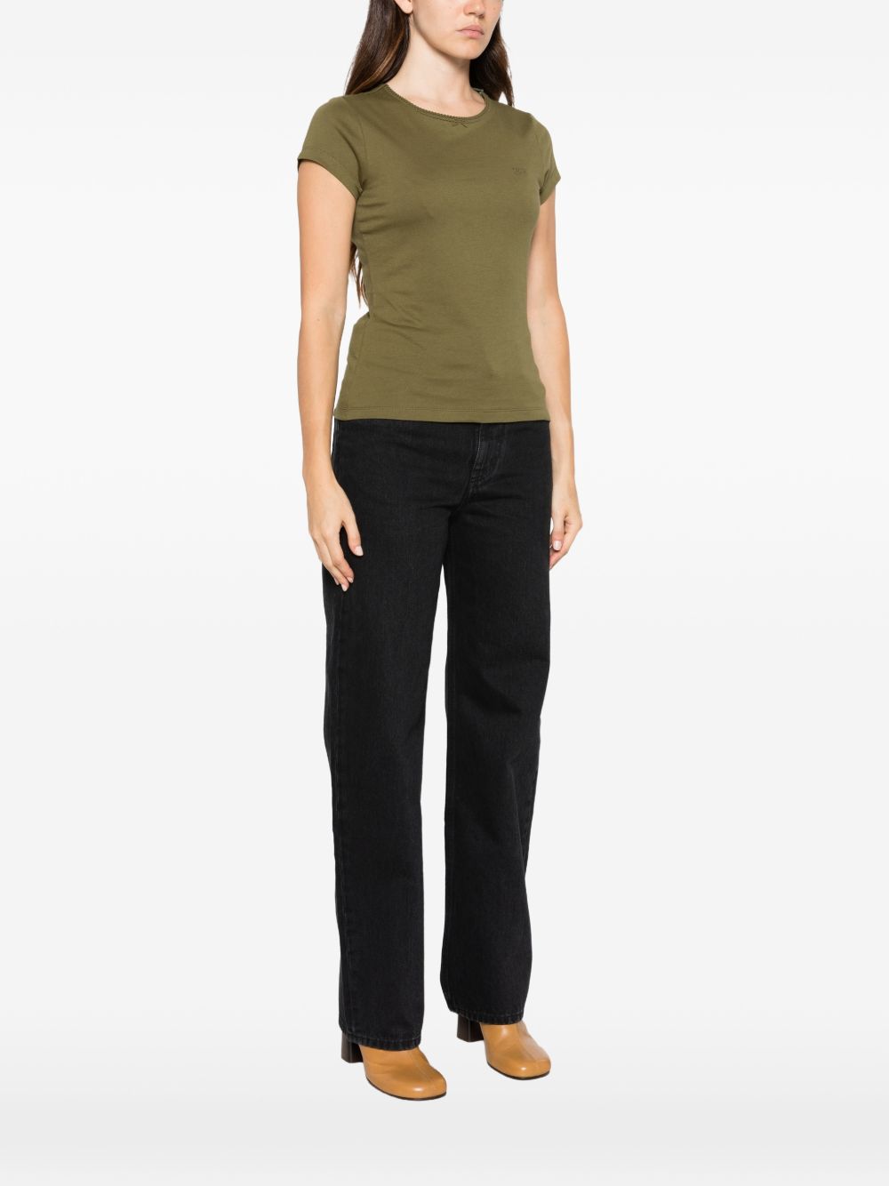 Loewe Women Logo Cotton T-Shirt