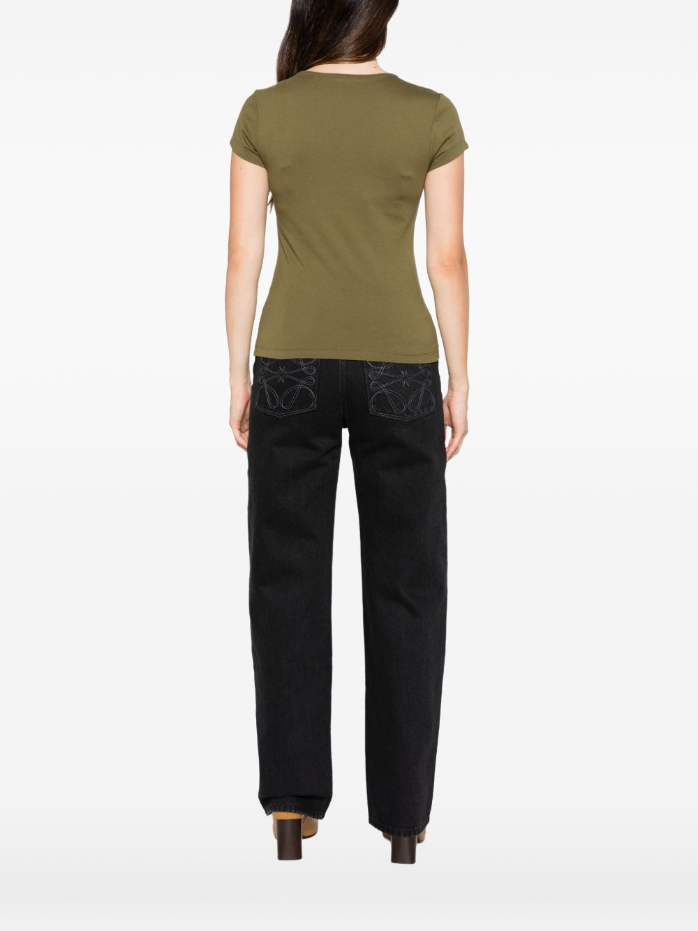 Loewe Women Logo Cotton T-Shirt
