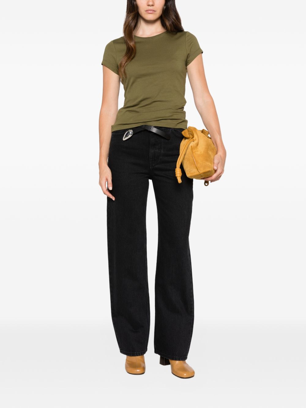 Loewe Women Logo Cotton T-Shirt