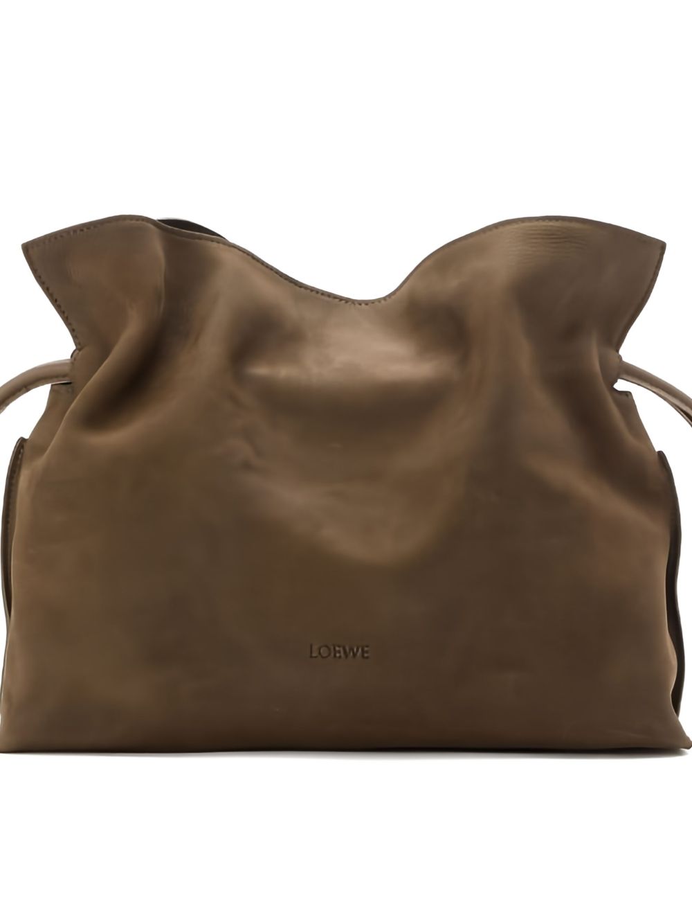 LOEWE Loewe Women Flamenco Medium Nabuk Leather Clutch