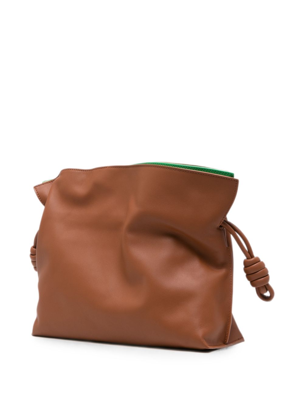 Loewe Women Flamenco Medium Leather Clutch