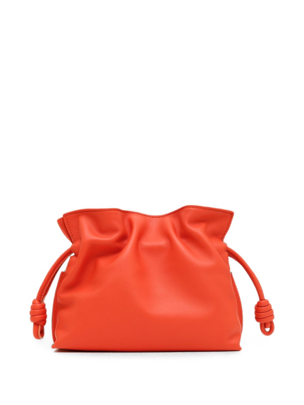 Loewe Women Flamenco Mini Leather Clutch