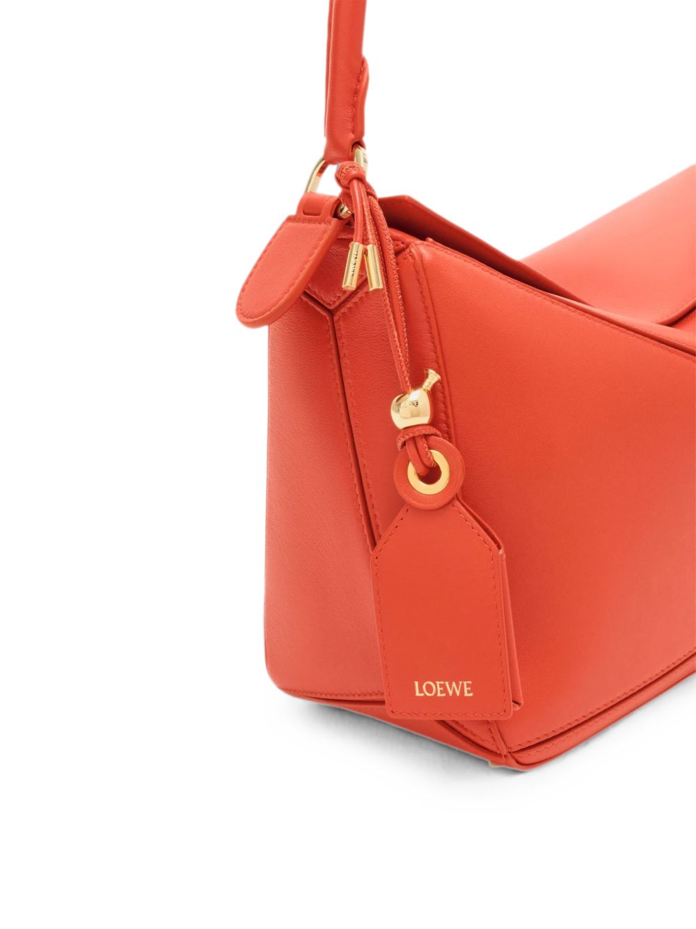 LOEWE Loewe Women Puzzle Featherlight Medium Leather Handbag