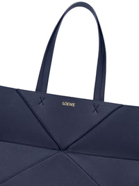 LOEWE Loewe Women Puzzle Fold Medium Leather Tote
