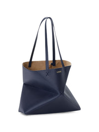 LOEWE Loewe Women Puzzle Fold Medium Leather Tote