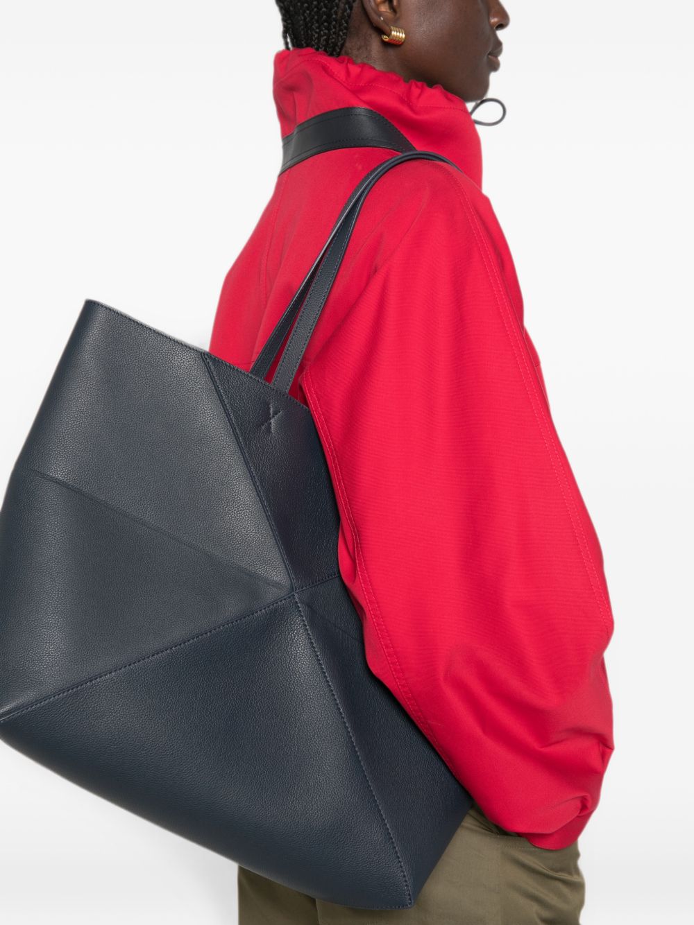 LOEWE Loewe Women Puzzle Fold Large Leather Tote