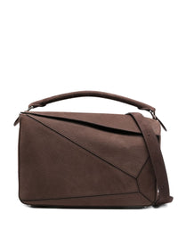 LOEWE Loewe Men Puzzle Large Leather Handbag