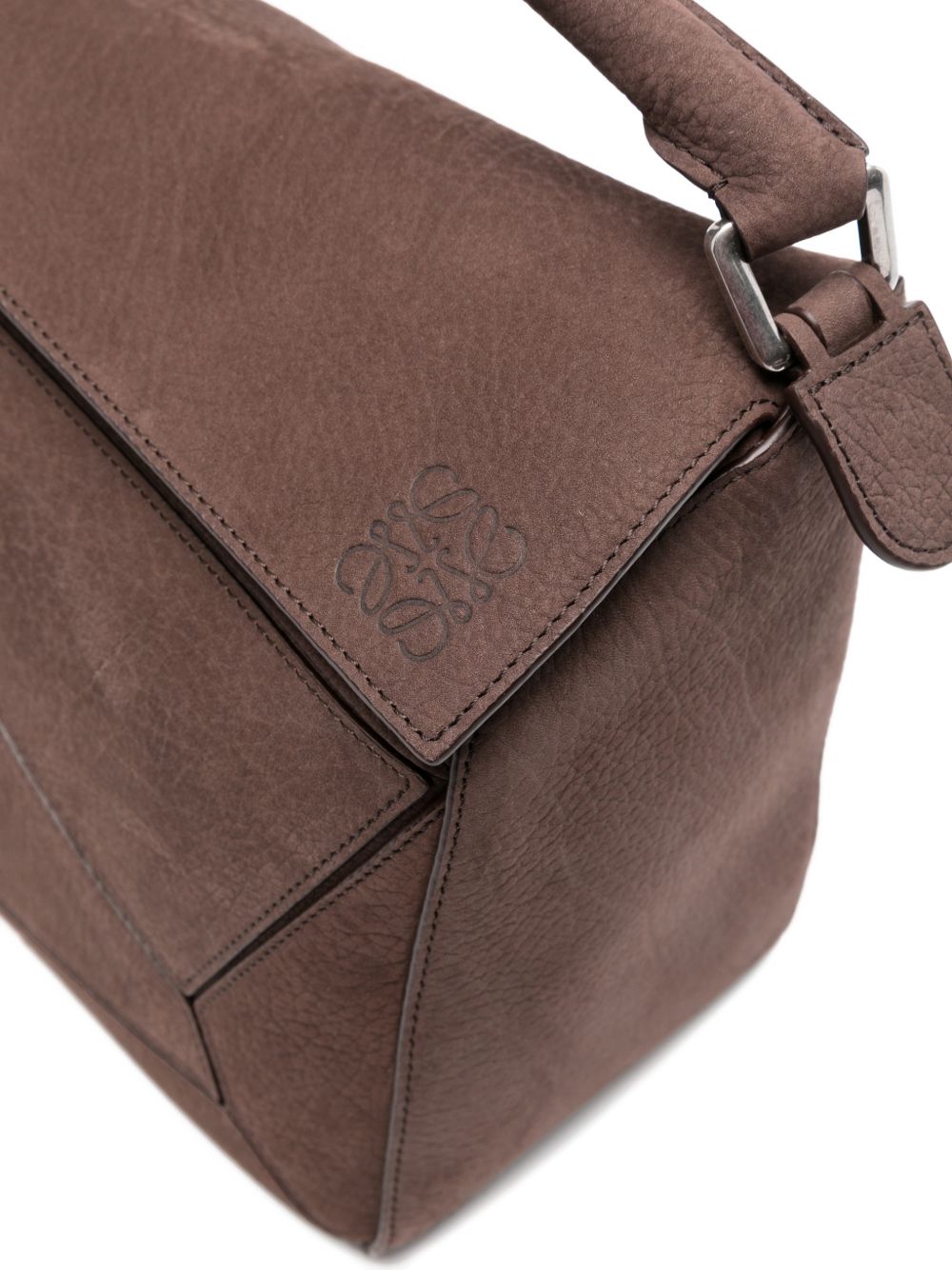 LOEWE Loewe Men Puzzle Large Leather Handbag