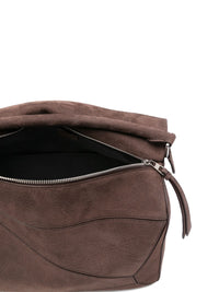 LOEWE Loewe Men Puzzle Large Leather Handbag