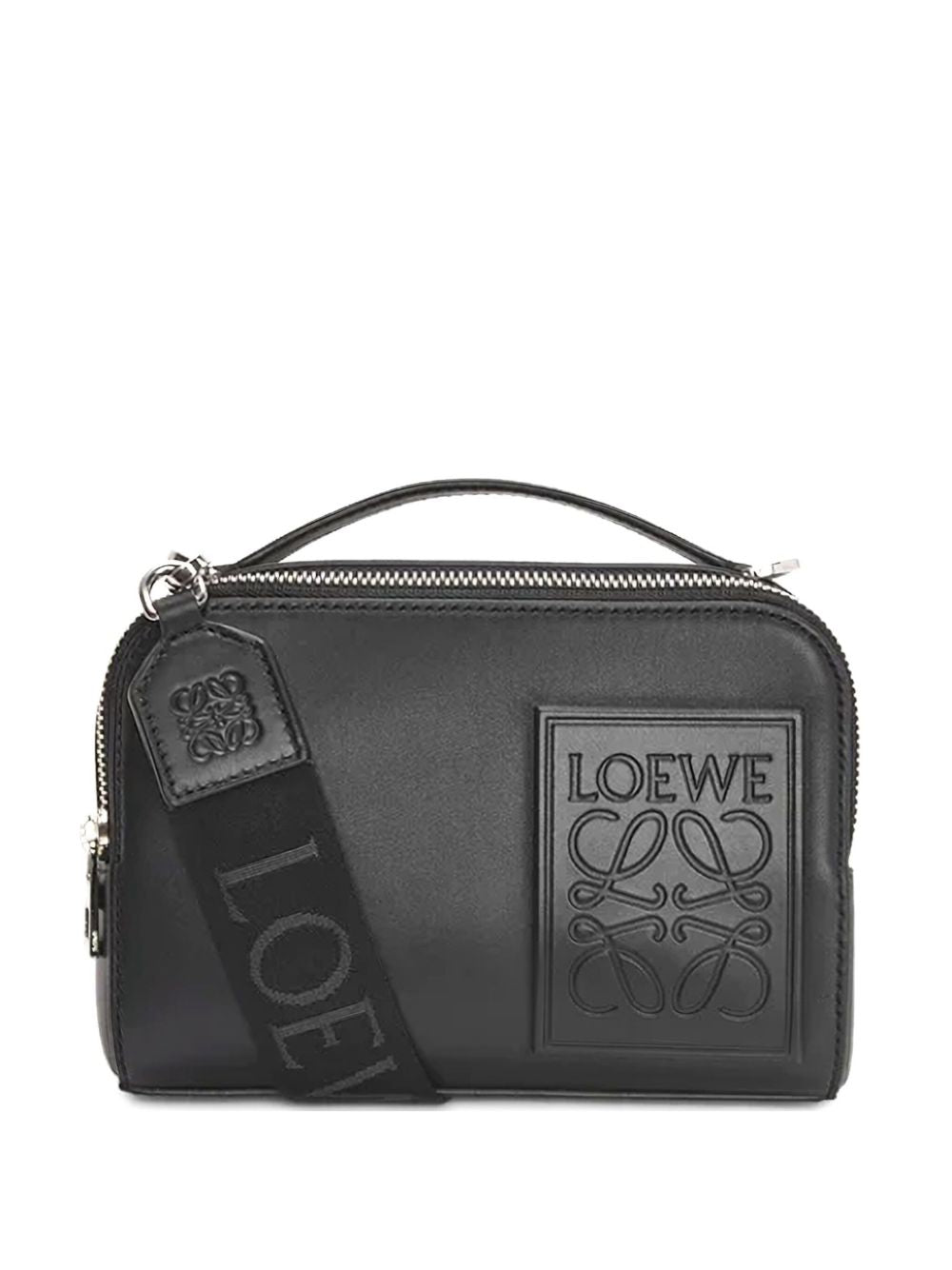 LOEWE Loewe Men Camera Mini Leather Crossbody Bag