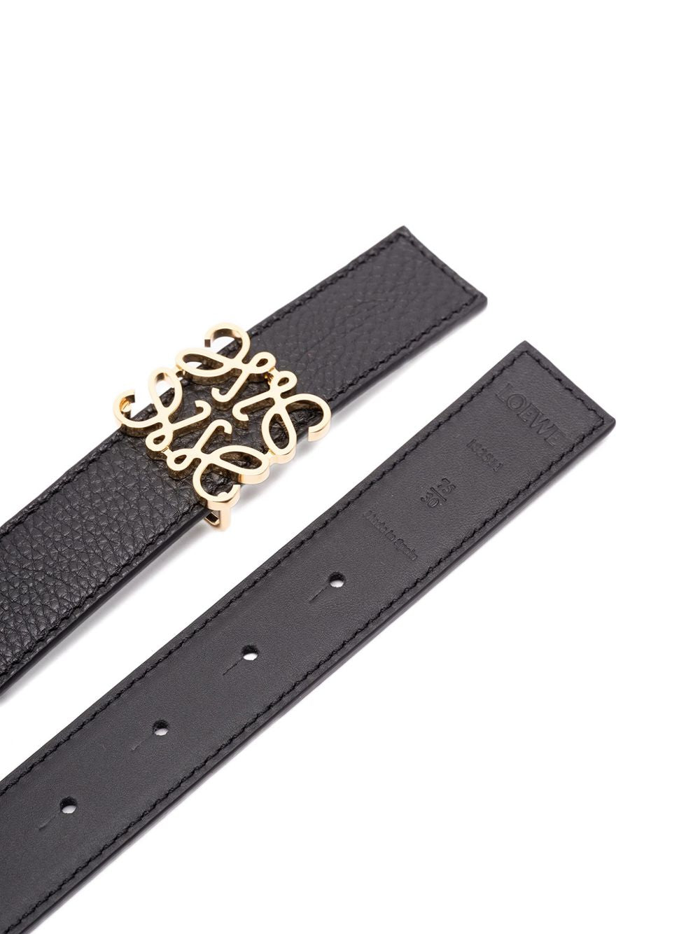 LOEWE Loewe Women Anagram Leather Belt
