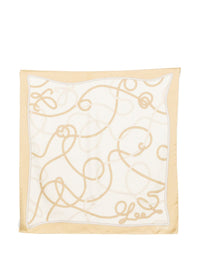 Loewe Women Printed Silk Foulard