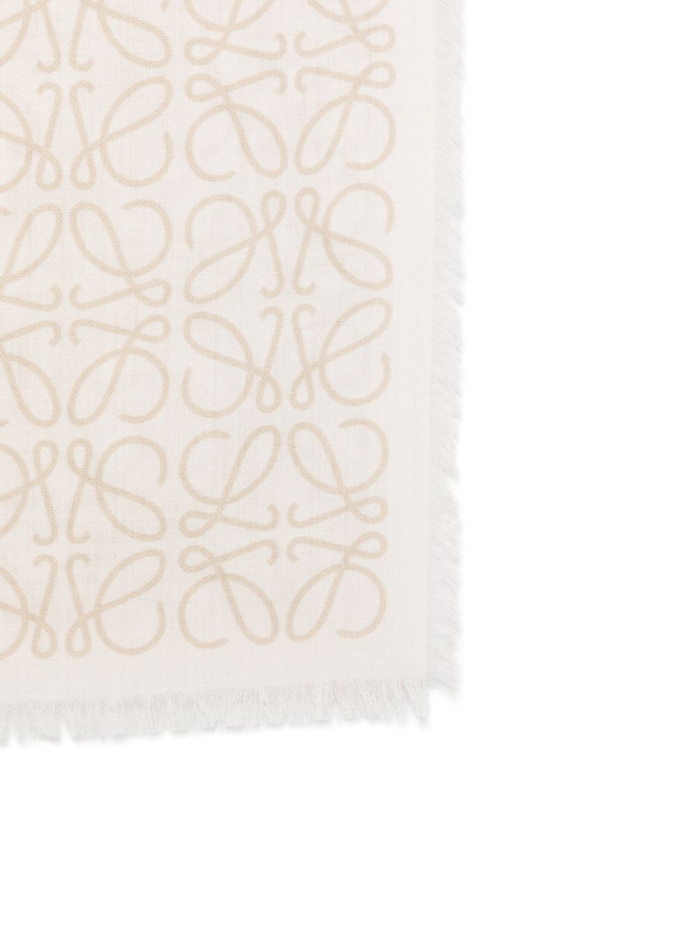 Loewe Women Anagram Wool Scarf