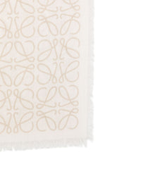 Loewe Women Anagram Wool Scarf
