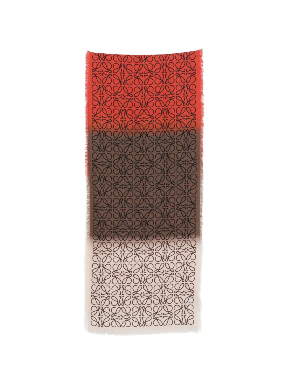 Loewe Women Anagram Wool Scarf