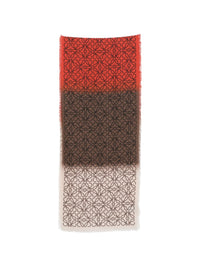 Loewe Women Anagram Wool Scarf