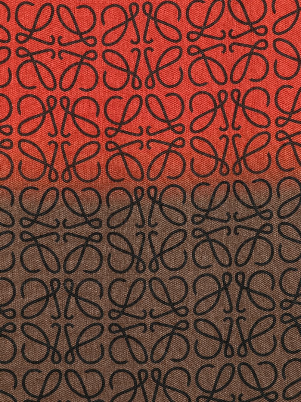 Loewe Women Anagram Wool Scarf