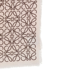 Loewe Women Anagram Wool Scarf