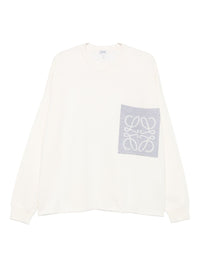 Loewe Men Anagram Cotton Sweater