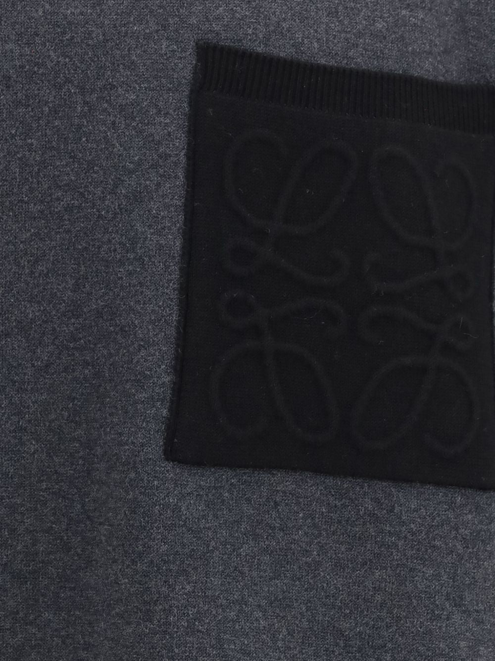 LOEWE Loewe Men Anagram Cotton Blend Crewneck Sweater