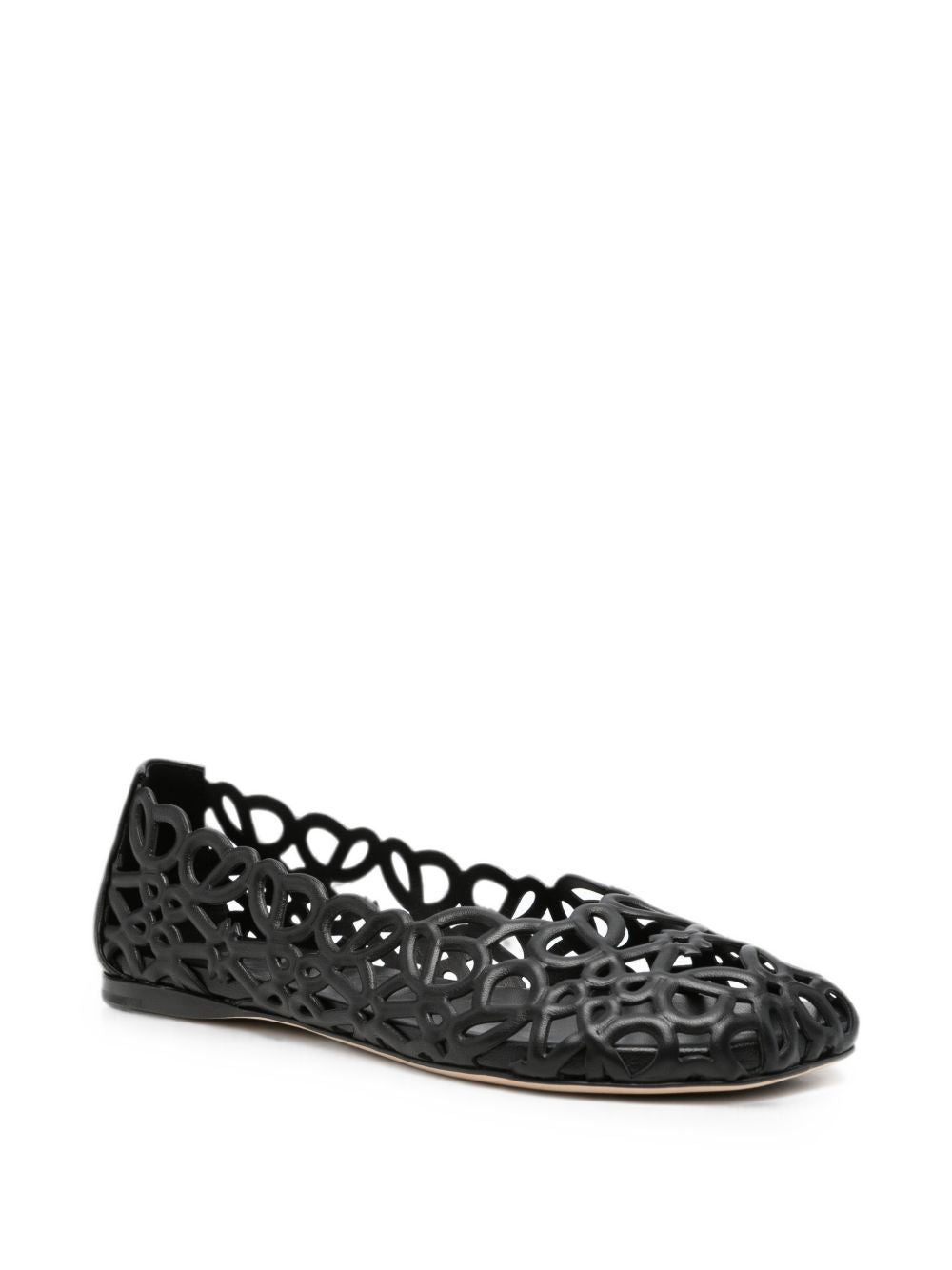 LOEWE Loewe Women Petal Anagram Ballet Flats