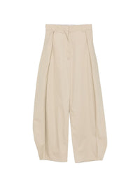 Loewe Women Cotton And Silk Trousers
