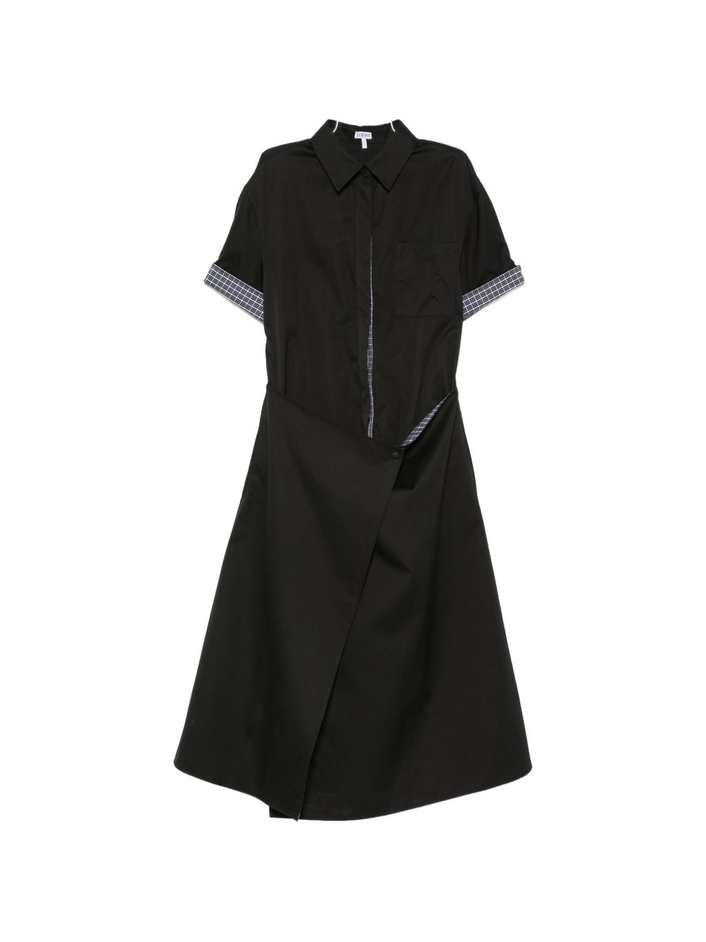Loewe Women Cotton And Silk Long Dress