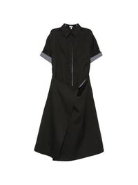 Loewe Women Cotton And Silk Long Dress
