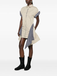 Loewe Women Cotton And Silk Mini Dress