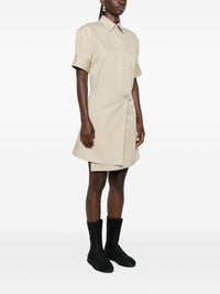 Loewe Women Cotton And Silk Mini Dress