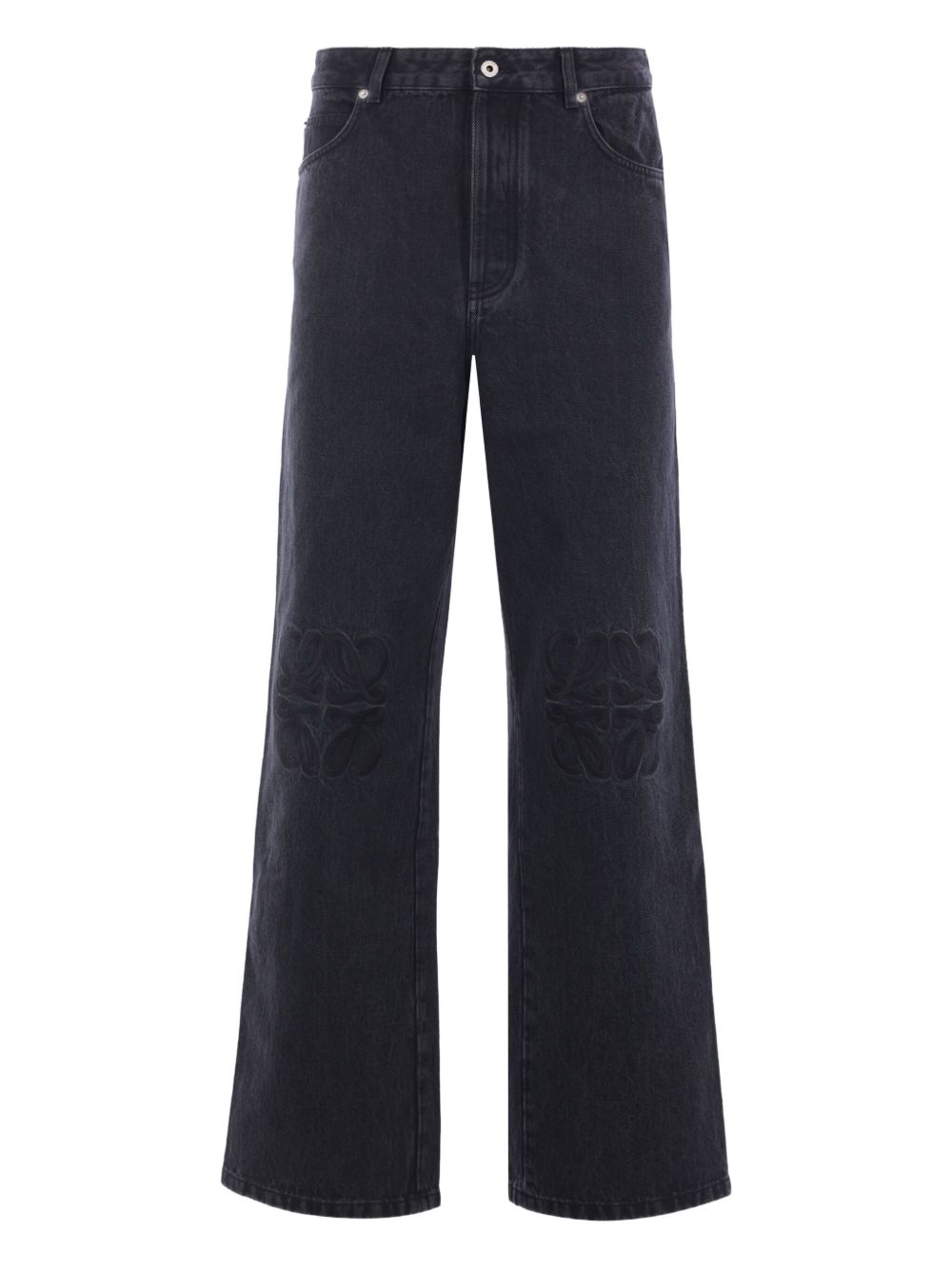 Loewe Women Anagram Denim Cotton Jeans