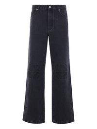 Loewe Women Anagram Denim Cotton Jeans
